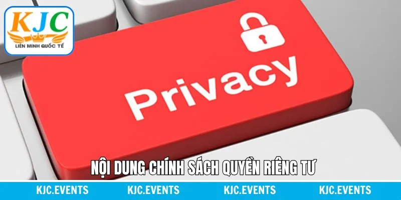 Nắm rõ nội dung chính sách riêng tư của liên minh 